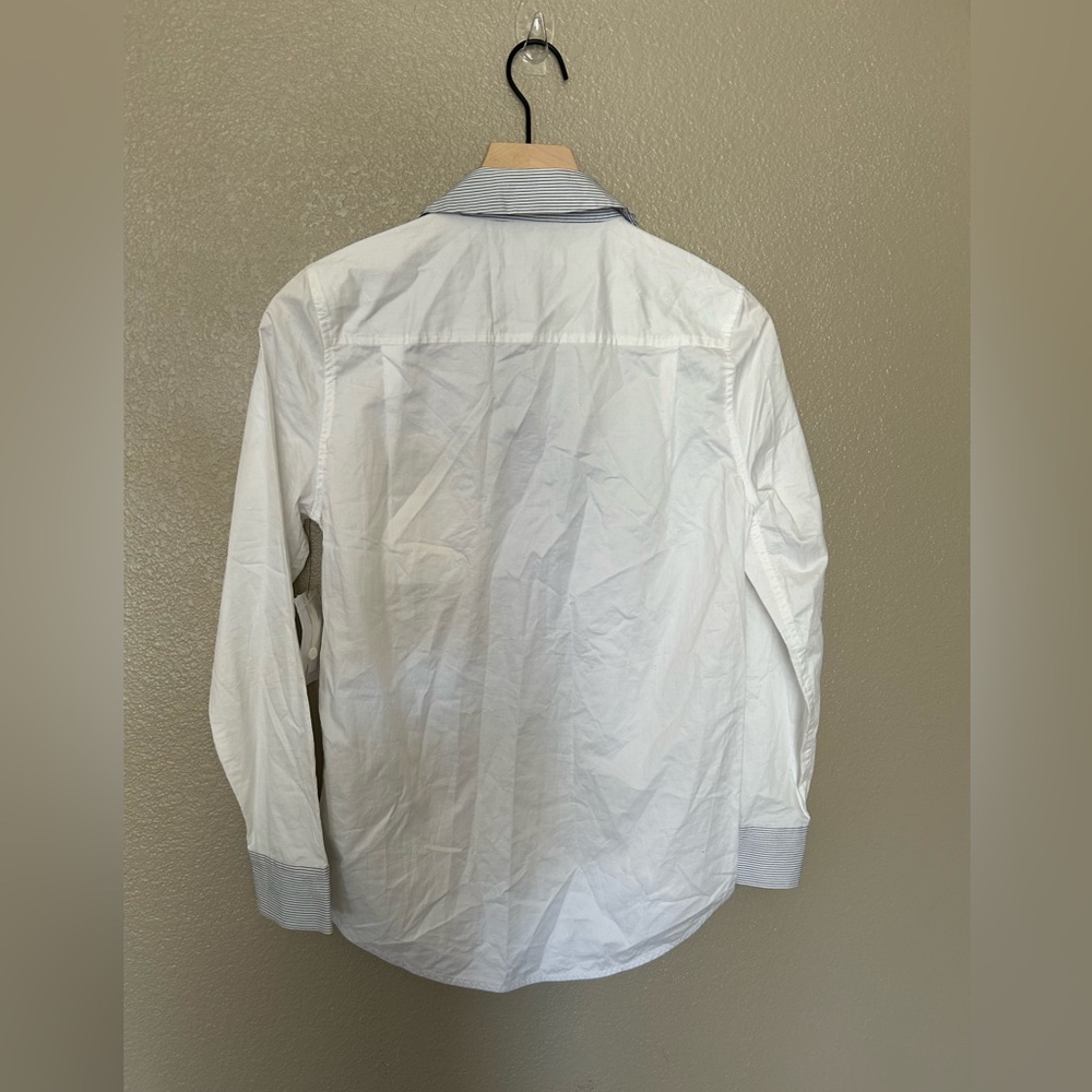 NWT Equipment Bright White Long Sleeve Shirt - Picture 2 of 10